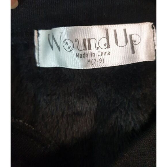 Women's Plush Sweater Sequin Kitten So Soft Black Pullover Sweatshirt M NWOT - Picture 8 of 8